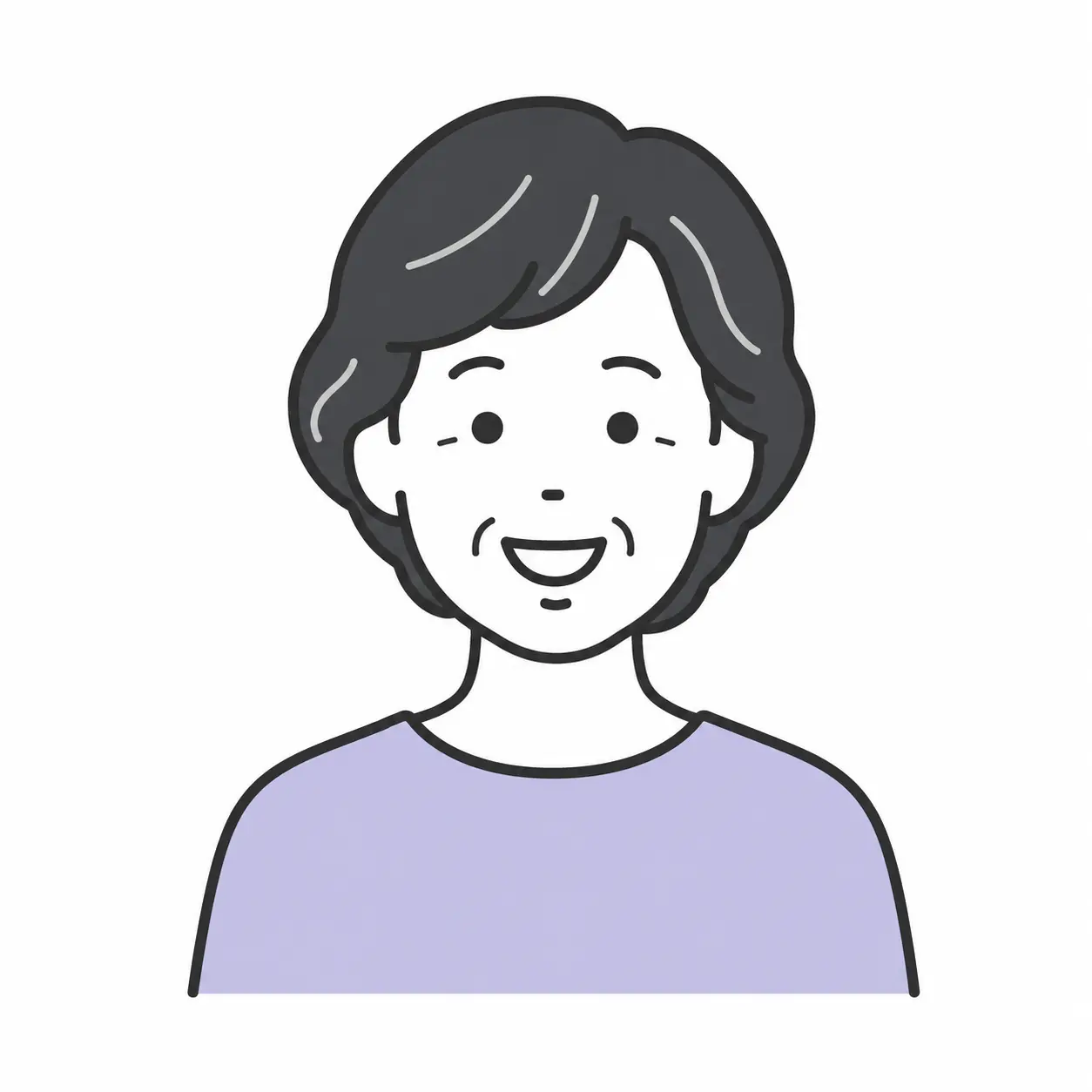 60代女性のお客様イメージ